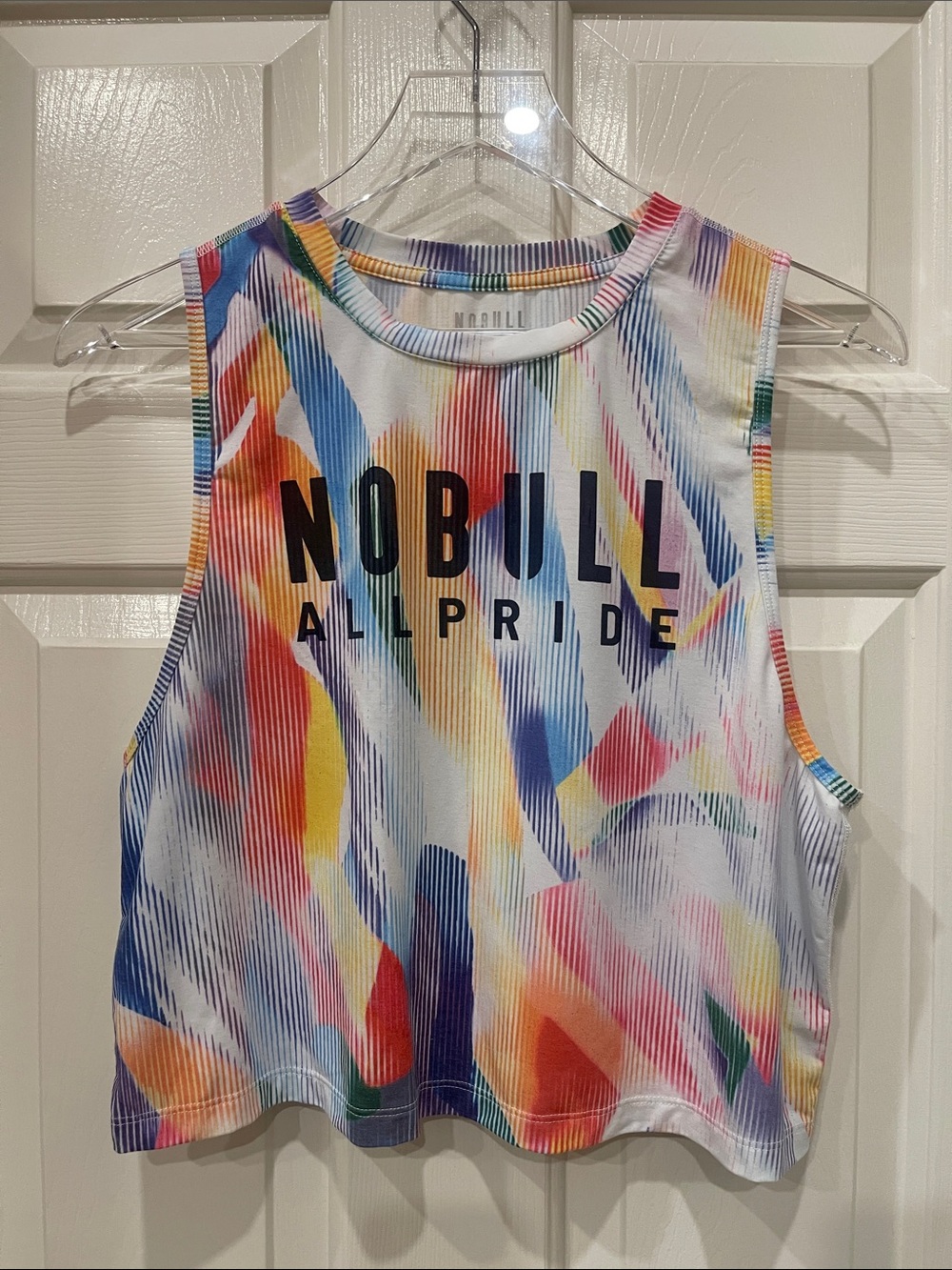 NOBULL AllPride Multicolor Women's Crop Tank S:M